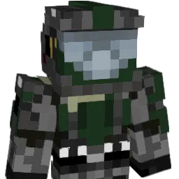 Darknesscr Minecraft avatar bust