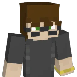 Darknessess Minecraft avatar bust