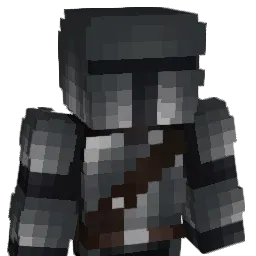 Darkskyman Minecraft avatar bust