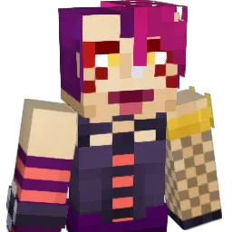 Darksteelspike Minecraft avatar bust