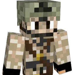 Darnflash Minecraft avatar bust