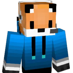 DarthFox Minecraft avatar bust