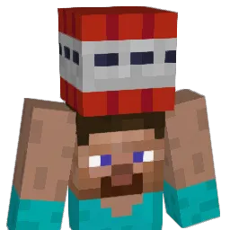 DarthVaider Minecraft avatar bust
