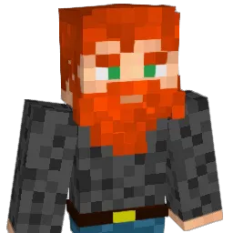 Darthpudding Minecraft avatar bust