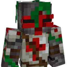 Darxias Minecraft avatar bust