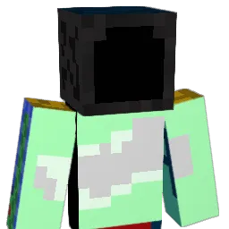 DayvanCowboys Minecraft avatar bust