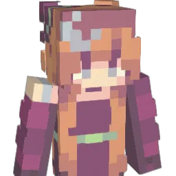 Dazeygrl Minecraft avatar bust