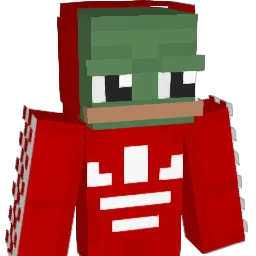 De3li Minecraft avatar bust