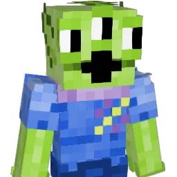 De_Alien Minecraft avatar bust