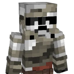Deadboltx1 Minecraft avatar bust
