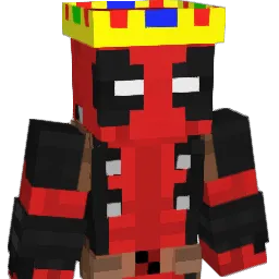Deadpoolking513 Minecraft avatar bust