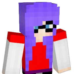 Deceiving Minecraft avatar bust