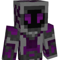 Decolorate Minecraft avatar bust