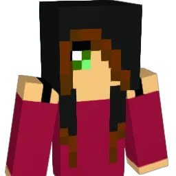 DecoyDebbie Minecraft avatar bust