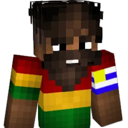Deeks Minecraft avatar bust