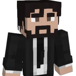 Defaullt Minecraft avatar bust