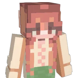 Degraciadamente Minecraft avatar bust