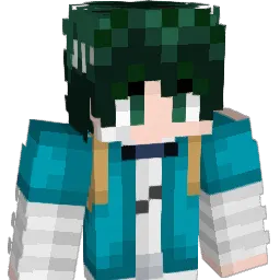 DekuFullCowling Minecraft avatar bust
