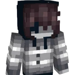 Delulu Minecraft avatar bust