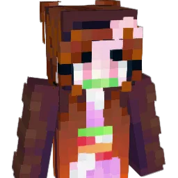 Delusaurus Minecraft avatar bust