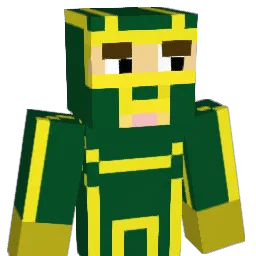 Demence Minecraft avatar bust