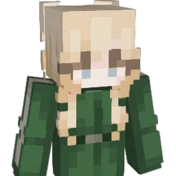 Dementieva Minecraft avatar bust