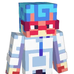 Deminominal Minecraft avatar bust