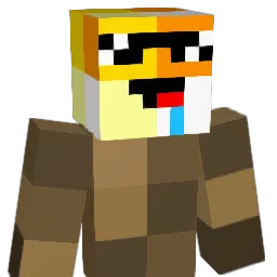 Demokraten Minecraft avatar bust