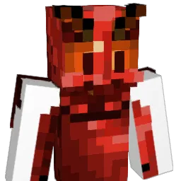 DemonTungTung Minecraft avatar bust
