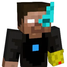 DemonWinged Minecraft avatar bust
