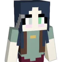 Demonessica Minecraft avatar bust