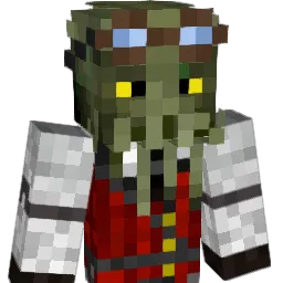 Demonim Minecraft avatar bust