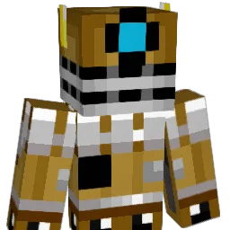 Demowiz Minecraft avatar bust