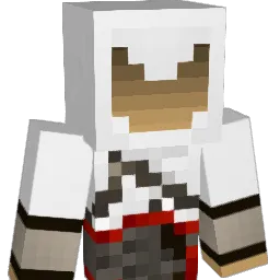 Deonted Minecraft avatar bust