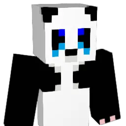 DepressedPanda Minecraft avatar bust