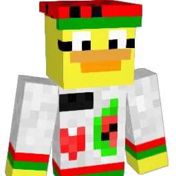 DequBit Minecraft avatar bust
