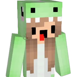 DerpyCookiezx Minecraft avatar bust