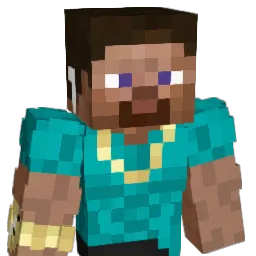 DerpyDiggler Minecraft avatar bust