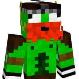 DerpyGreenViking Minecraft avatar bust