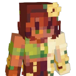 DesertSunFlower Minecraft avatar bust