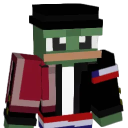 Det0p Minecraft avatar bust