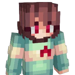 Determination_ Minecraft avatar bust