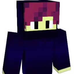 Dev1s Minecraft avatar bust