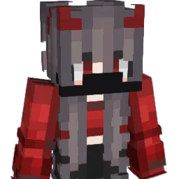 DevilGirl123 Minecraft avatar bust