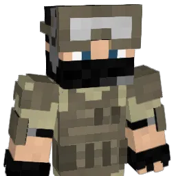 Deweydog Minecraft avatar bust