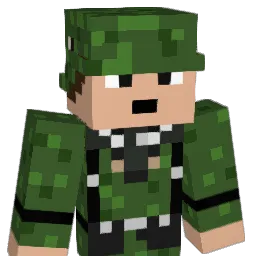 Dhatman Minecraft avatar bust