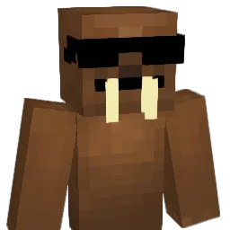DiWalrus Minecraft avatar bust