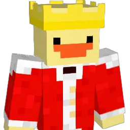DialUpDuck Minecraft avatar bust