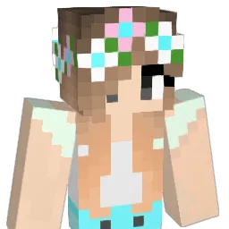 Diamonblaster Minecraft avatar bust