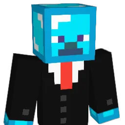 DiamondTuxedo Minecraft avatar bust
